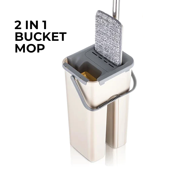 Dual-Function Bucket Mop