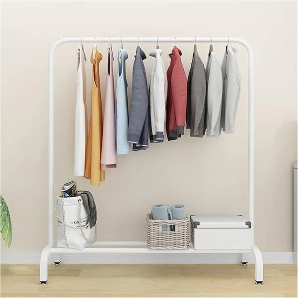 Single Pole Metal Cloth Stand