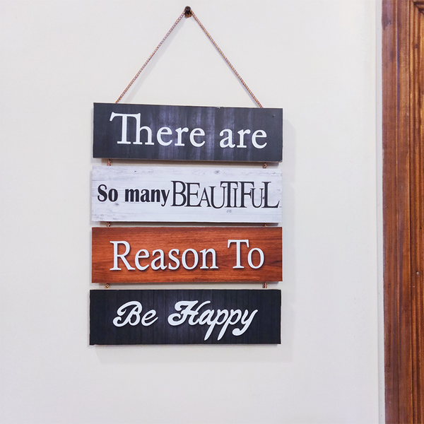 Reasons to Smile Wall Hanging