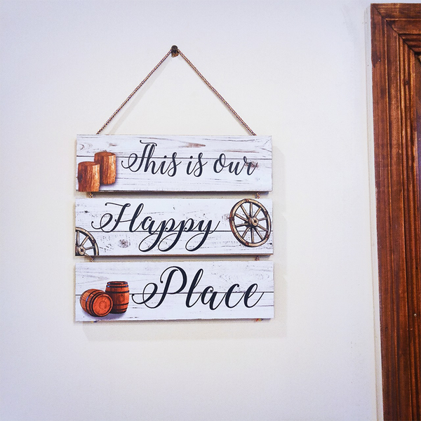 Happy Place Wall Hanging