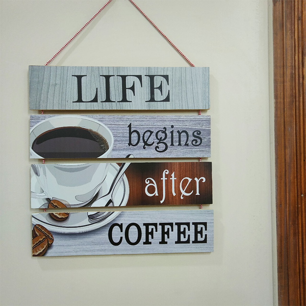 Wake Up Wall Hanging