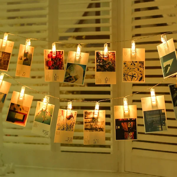 Photo Display Fairy Lights