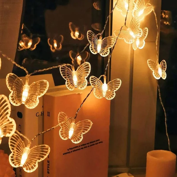 Butterfly Shaped String Lights