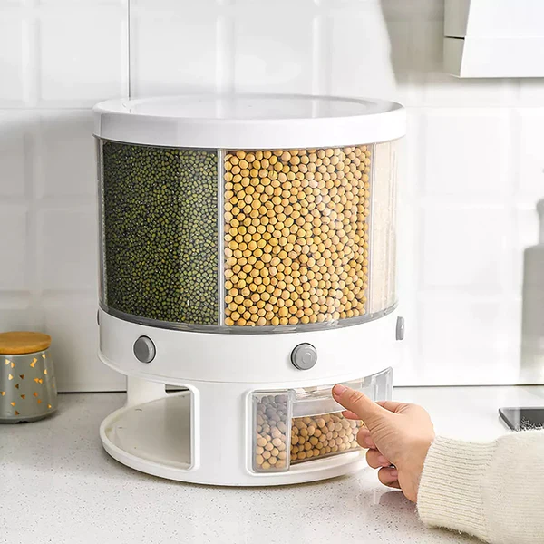 Rotating Cereal Container