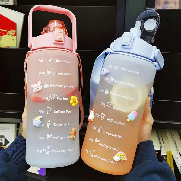 2L Hydration Reminder Bottle