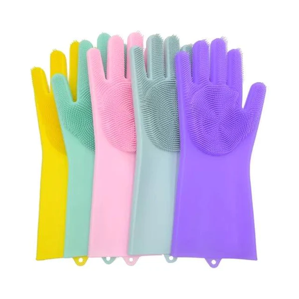 Silicone Cleaning Gloves