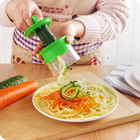 Multi Vegetable Slicer Cutter 3 in 1 Spiralizer Slicer Grater for