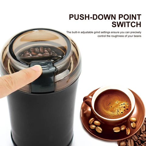 Electric Coffee Grinder Portable -One Button Control  