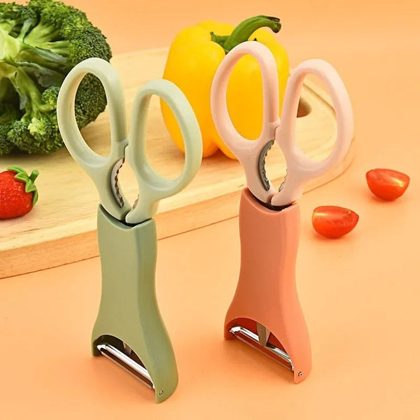 2 in 1 Peeler With Scissor