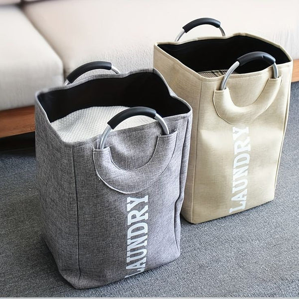 Portable Folding Laundry Basket (Heavy Quality)