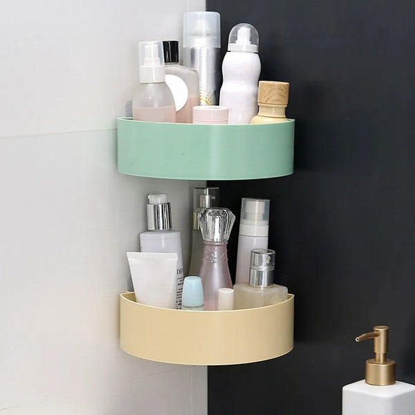 SuctionFlex Corner Shelf