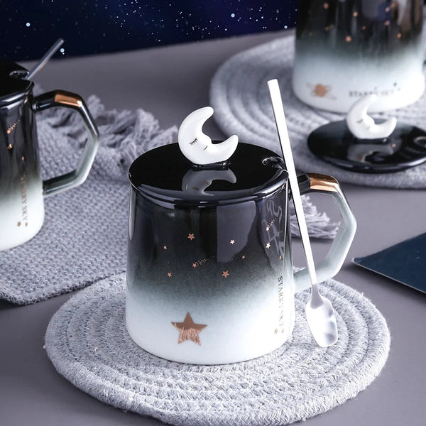 Nordic Starry Sky Ceramic Mug