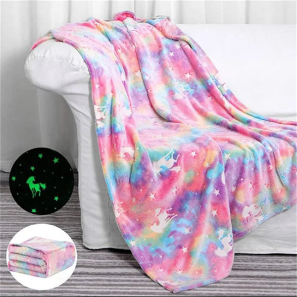 GlowUnicorn Blanket