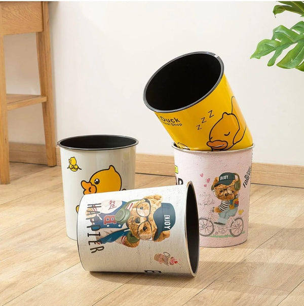 Screen Printed Dustbin